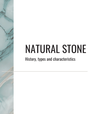 Scalla Naturale. Natural stone